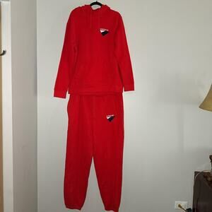 Two piece adidas tracksuit top size